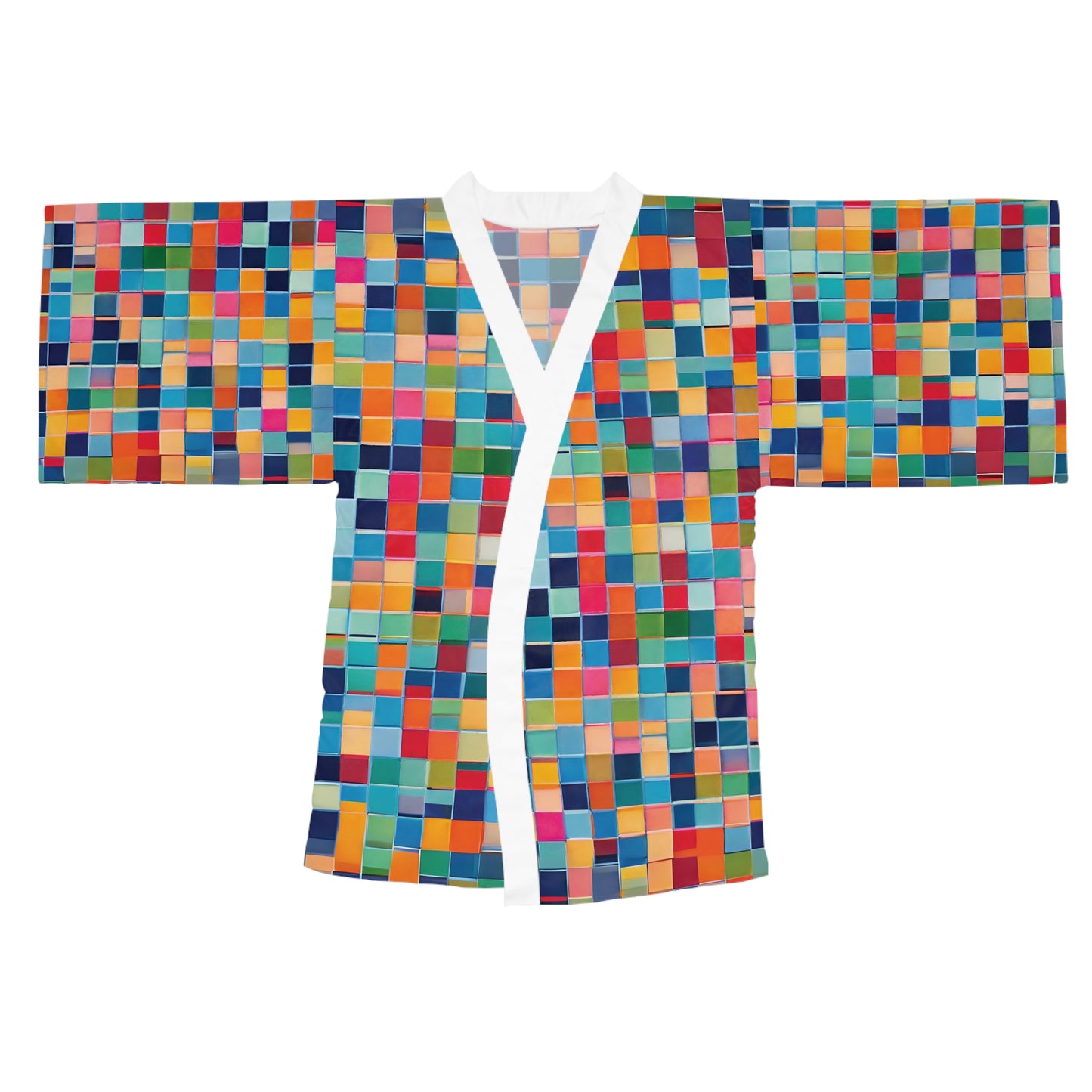 More Than Fifty Shades Long Sleeve Kimono Robe