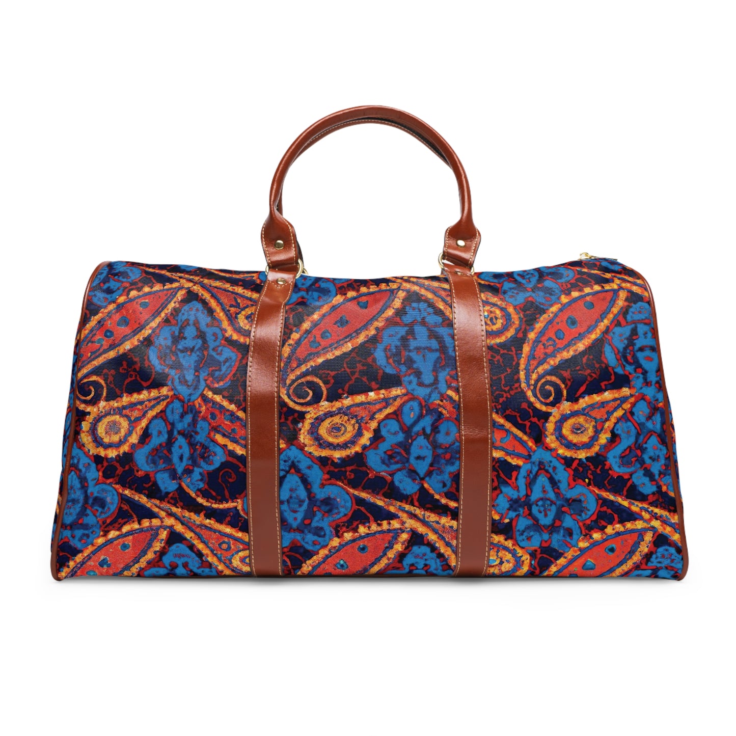 Persian Paisley Waterproof Travel Bag