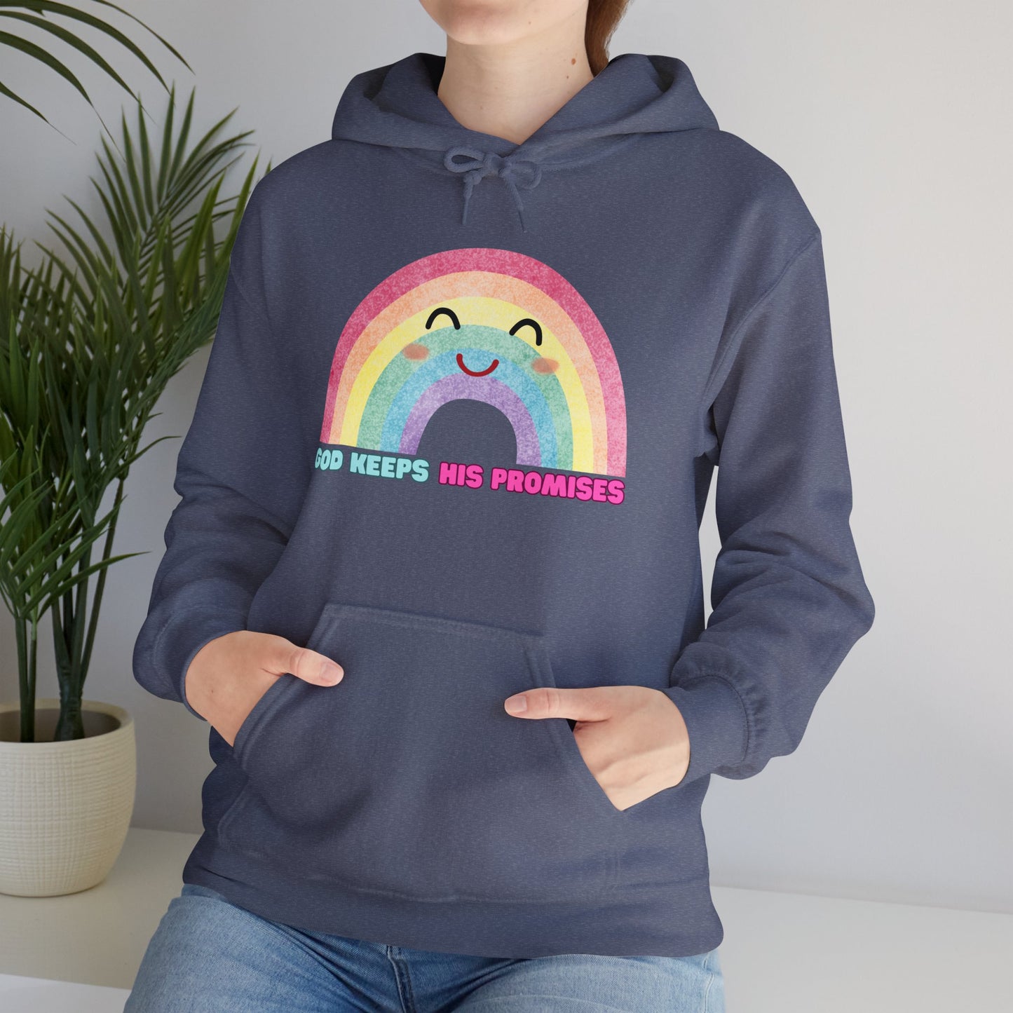 God Keeps His Promises Unisex Heavy Blend™ Hooded Sweatshirt