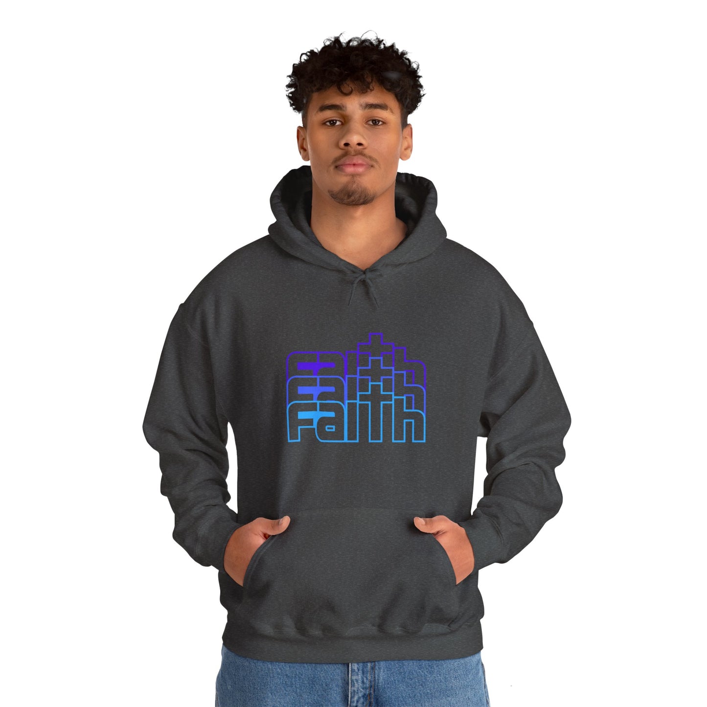 Faith Heavy Blend™ Hooded Sweatshirt