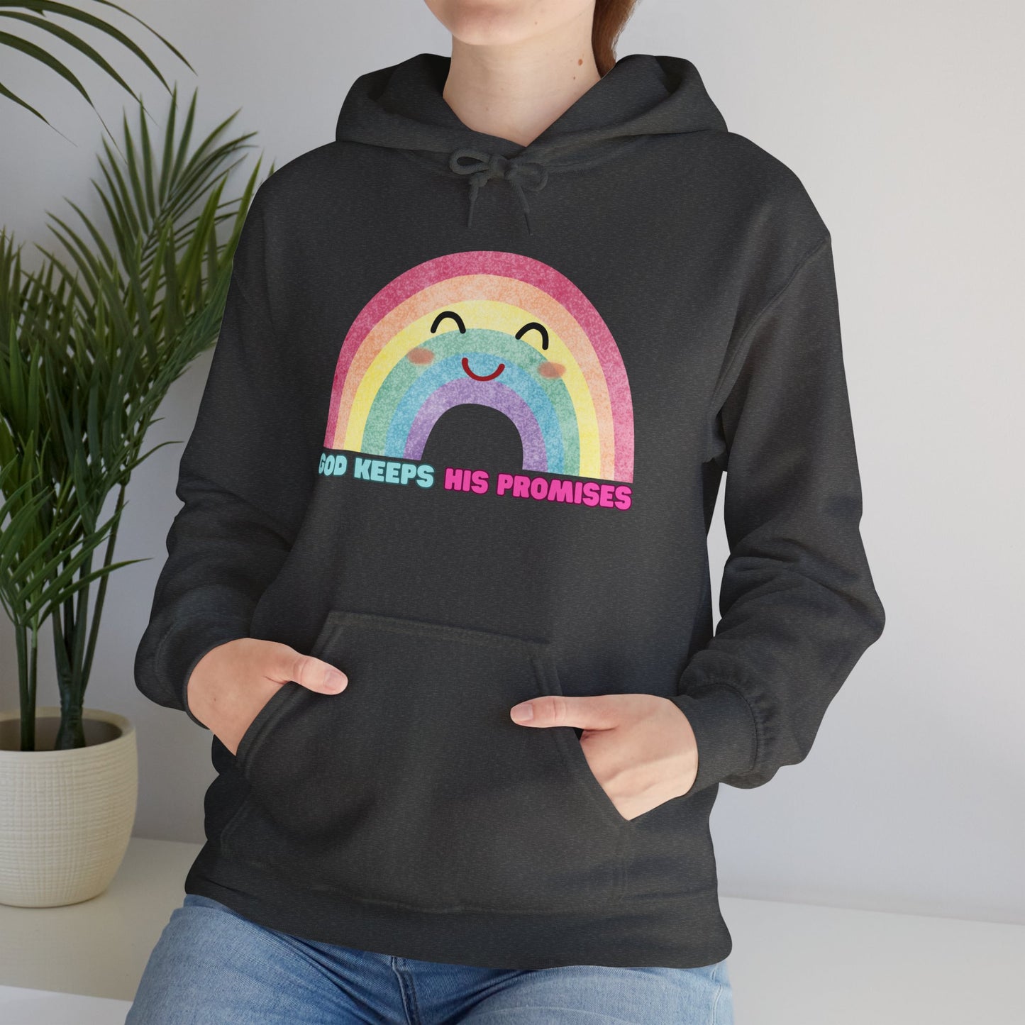 God Keeps His Promises Unisex Heavy Blend™ Hooded Sweatshirt