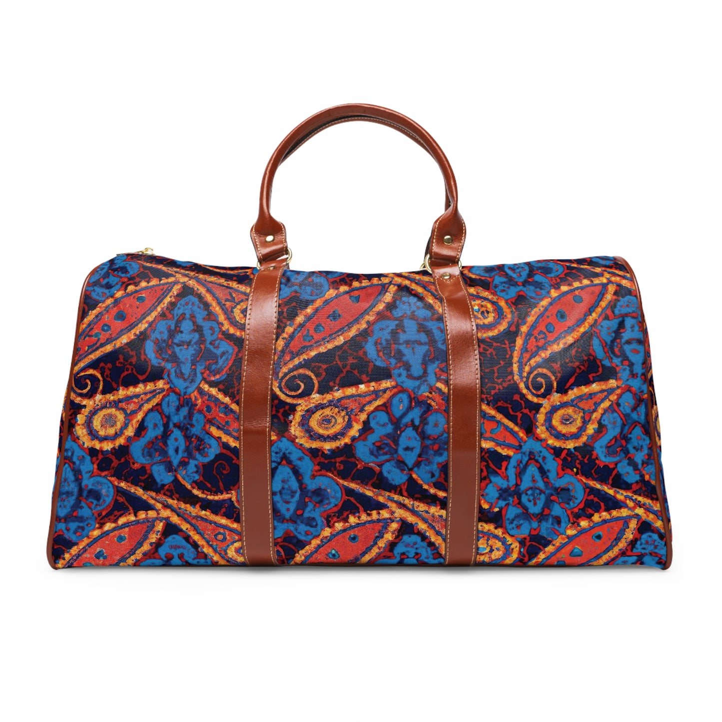 Persian Paisley Waterproof Travel Bag