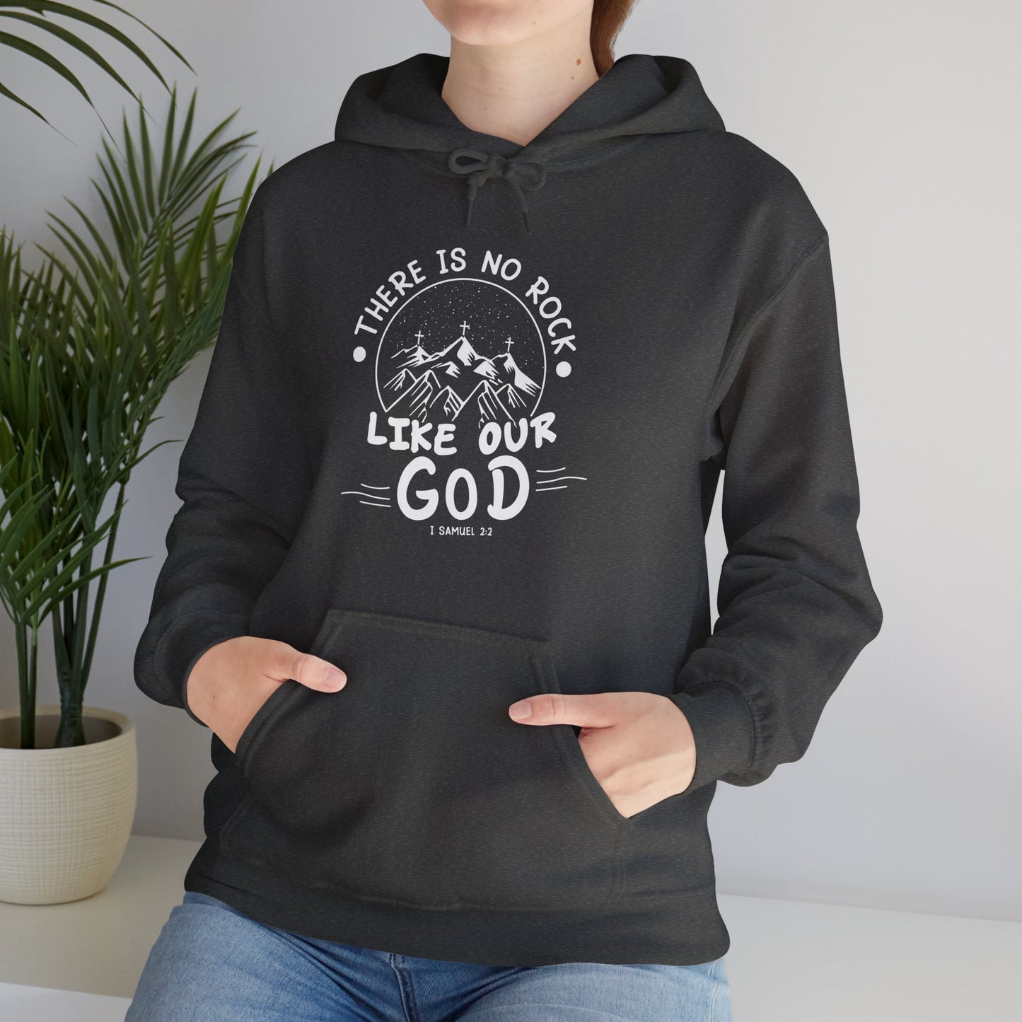 No Rock Like God Unisex Heavy Blend™ Hooded Sweatshirt