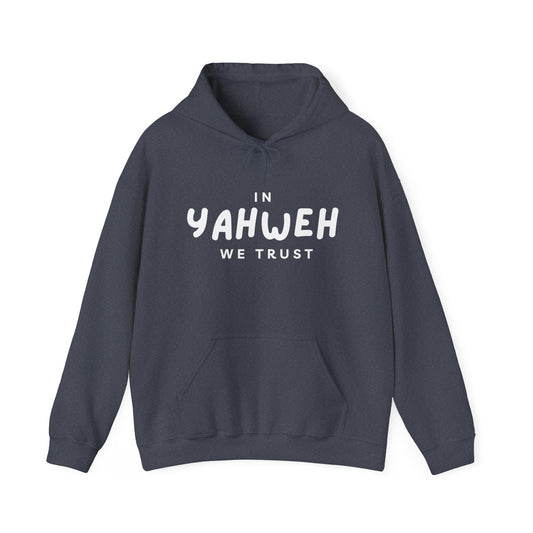 In Yahweh We Trust Unisex Heavy Blend™ Hooded Sweatshirt