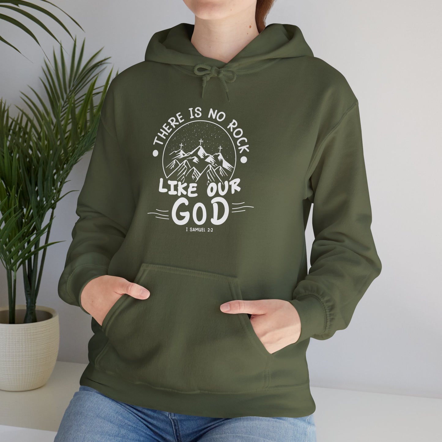 No Rock Like God Unisex Heavy Blend™ Hooded Sweatshirt