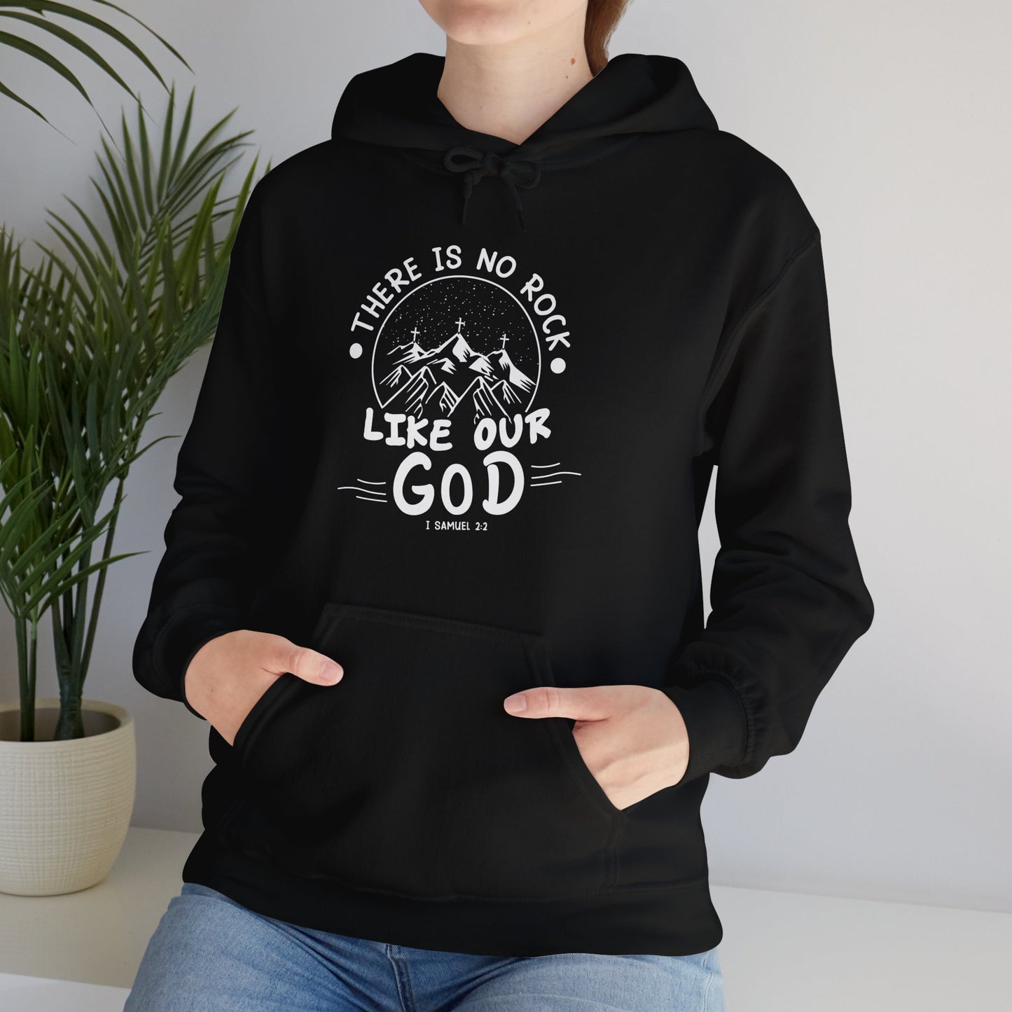 No Rock Like God Unisex Heavy Blend™ Hooded Sweatshirt